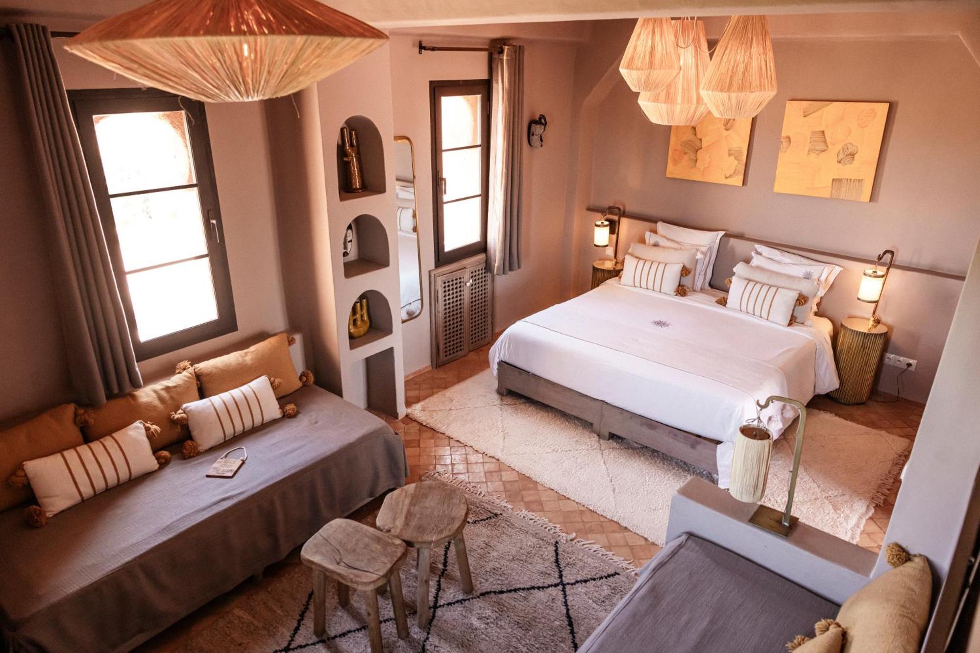 Le Jardin Des Douars Bed & Breakfast Ghazoua Bagian luar foto